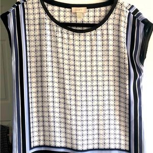 Loft beautiful patterned blouse